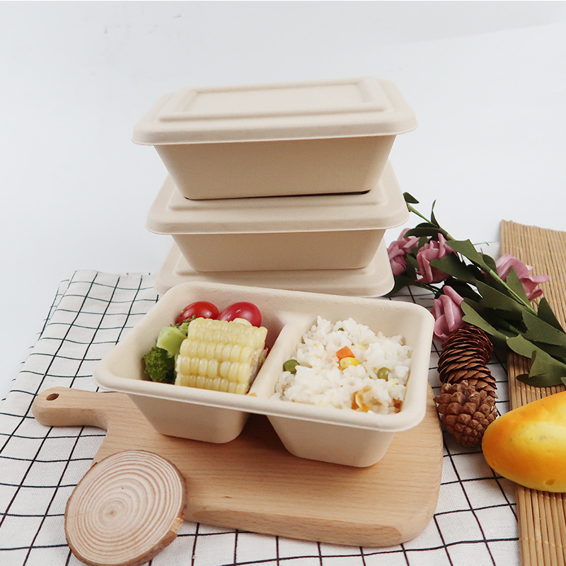 Custom Manufacturer Print Logo Disposable Food Grade Burger Fries Hamburger Corrugated Kraft Cardboard Paper Takeaway Box 2