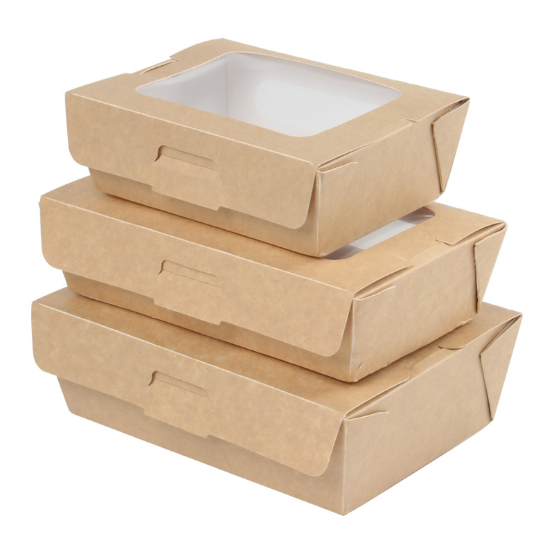 Custom design loge fried chicken hot dog carton kraft corrugated cardboard paper food packaging hamburger burger takeaway box 1