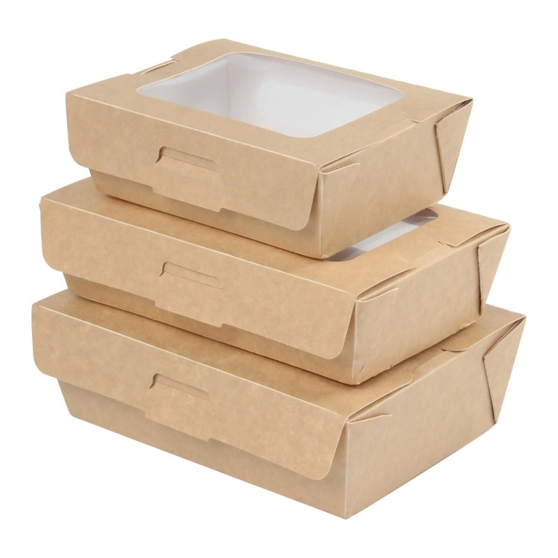 Custom design loge fried chicken hot dog carton kraft corrugated cardboard paper food packaging hamburger burger takeaway box 1