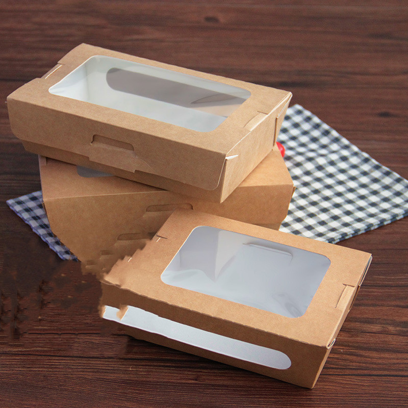 Custom design loge fried chicken hot dog carton kraft corrugated cardboard paper food packaging hamburger burger takeaway box 5