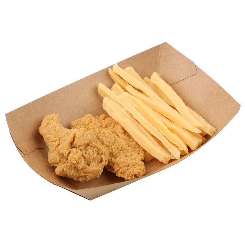 Custom Printed Eco Friendly Fast Food hot dog Lunch Kraft Corrugated cardboard paper Packaging Container Hamburger Takeaway Box1 1
