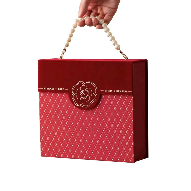 Custom Logo Mystery Perfume Wig Gloss Watch Necklace Ring Wedding Candle Magnet Jewelry Gift Packaging Cardboard Box 1