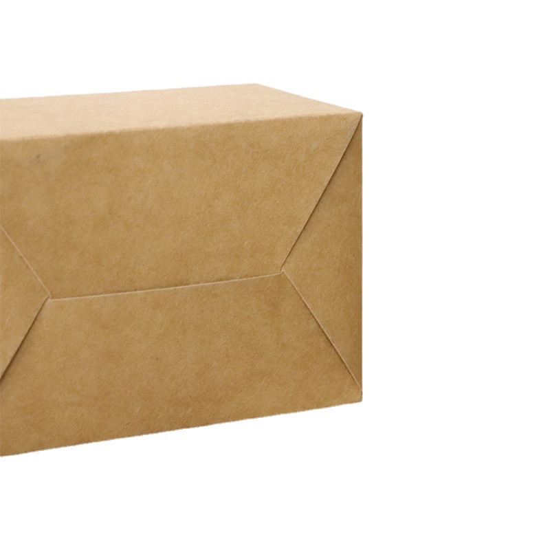 Custom Biodegradable Dessert Pastry Paper Cupcake Packaging with Handle 5