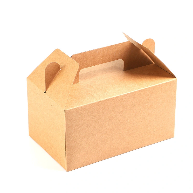 Custom Disposable Food Grade Take out Salad French Fried Chicken Food Packaging Take Away Container Paper Box 1