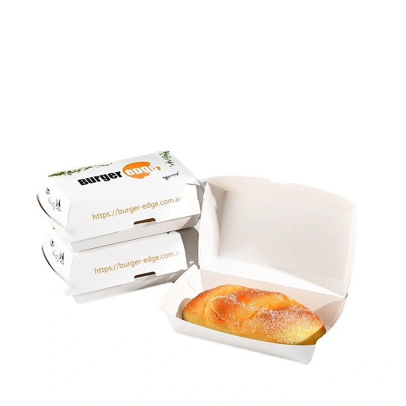 Thickened Hamburger Box Corrugated Packaging Manufacturers New Design Burger Box 1