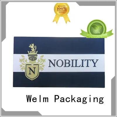 product label printing brand bottle Welm 1
