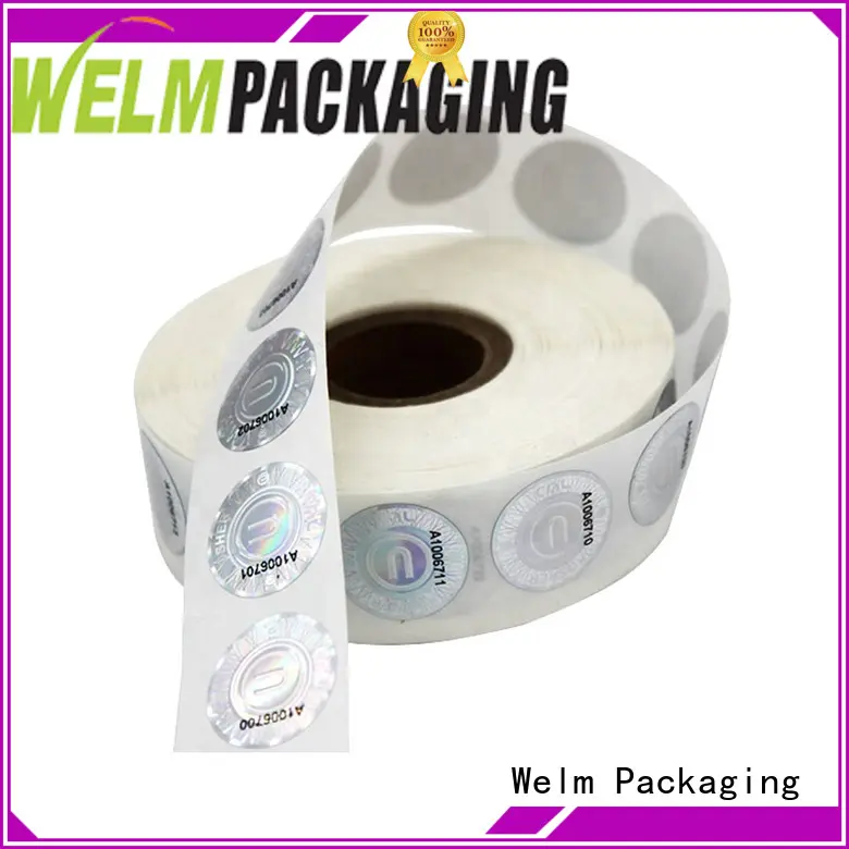 adhesive custom made stickers print bottle Welm 1