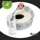 Welm logo personalized sticker labels with red for bottle 1