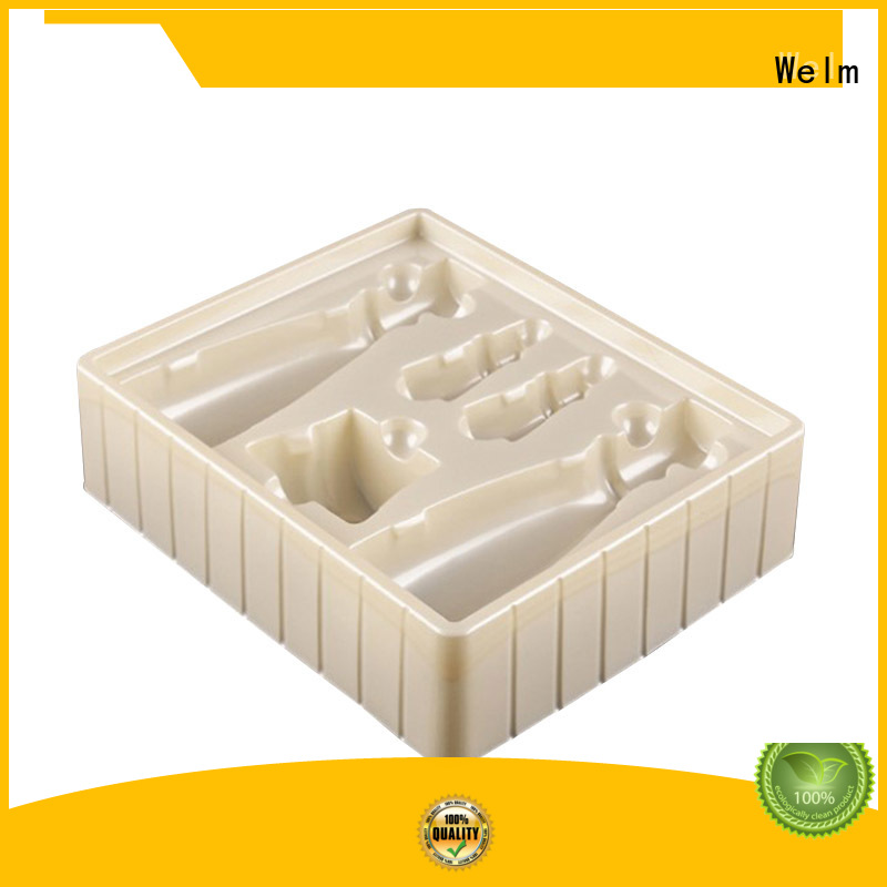 Welm circle cavity blister packaging suppliers tray for cosmetics and toy 1