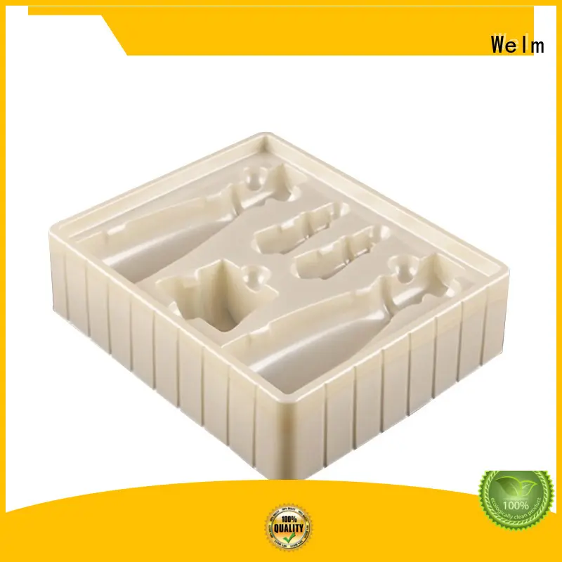 Welm circle cavity blister packaging suppliers tray for cosmetics and toy 1