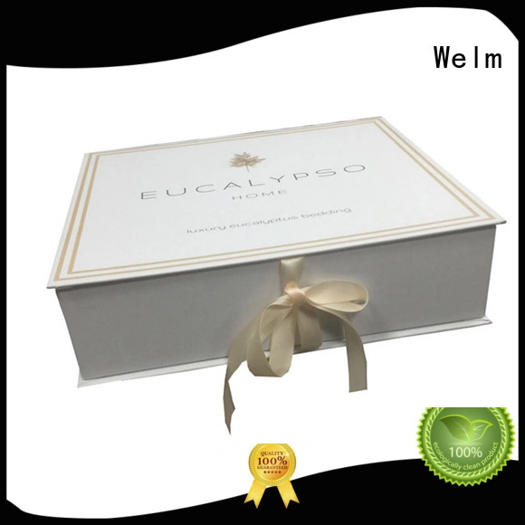 wholesale magnetic closure gift box high end online Welm 1