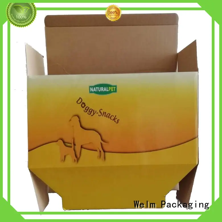Welm board Food Packaging Box designed for pet food 1