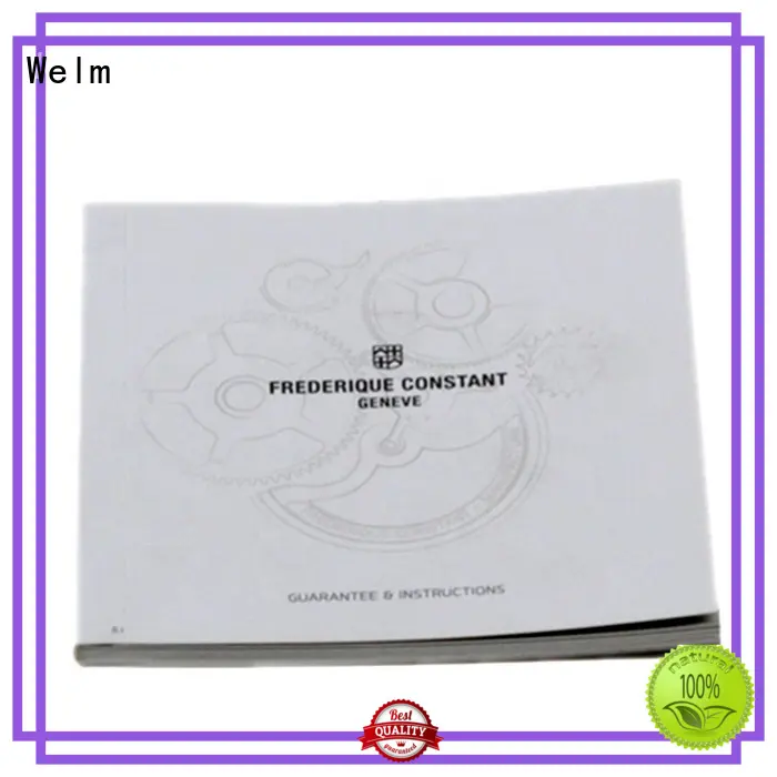 Welm book types of brochure supplier for business 1