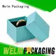 high end jewelry gift box self closure for ear ring Welm 1