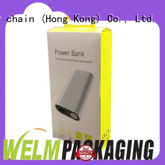 Welm hot sale electronic product packaging design manufacturer for power bank 1