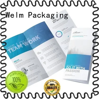 fold types of brochure supplier online Welm 1