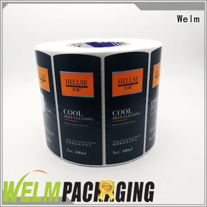 High Quality Custom Vinyl Sticker private label Glossy Laminated Label 1