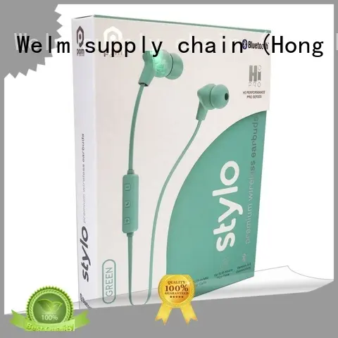 High-end headphone box with PVC window 1