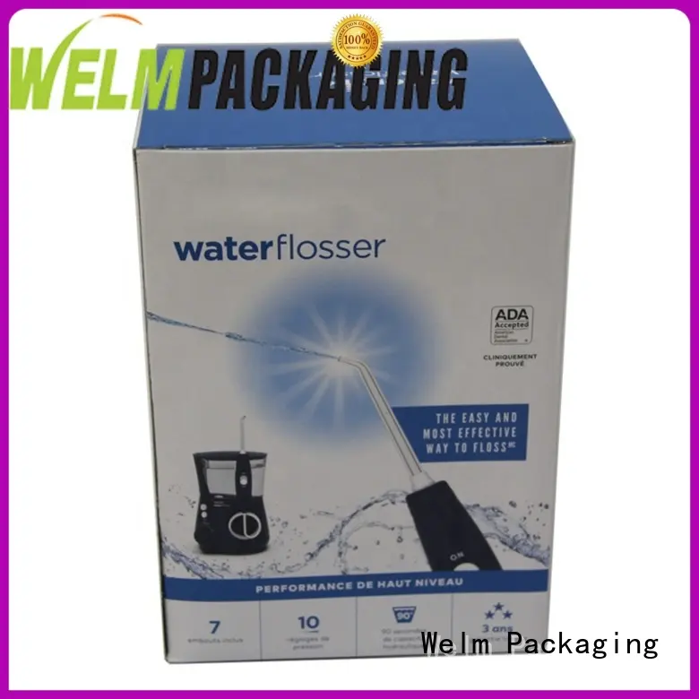 Glossy Laminate Waterproof Paper Packaging  Electric Home Appliance Packing box 1