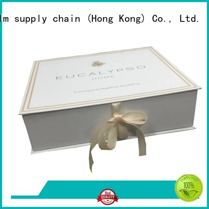 Welm foldable magnetic closure gift box logo online 1