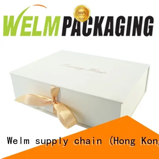 Welm cardboard flip top boxes with magnetic catch for sale 1