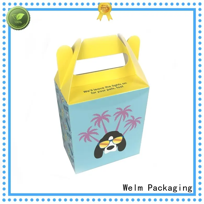 Welm recyclable food packaging manufacturers with color printed food grade material for gift 1