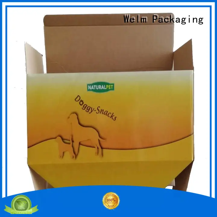 Welm recyclable food packaging design supplier for pet food 1