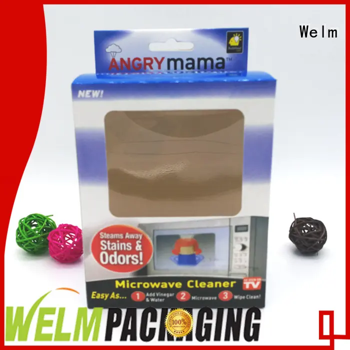 Welm foldable toy box designs with pvc window for toy 1