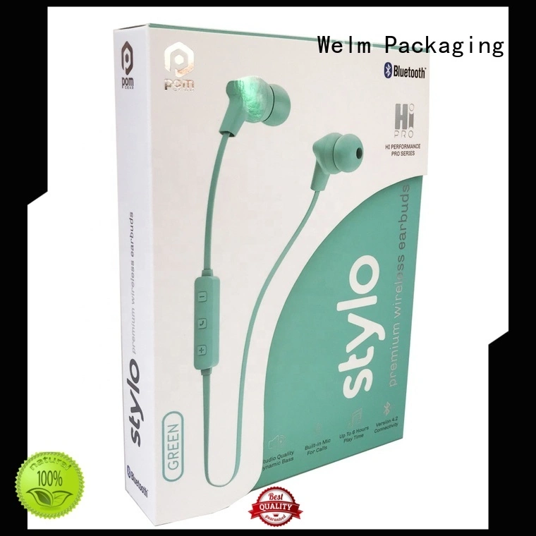 Welm paper electronics packaging design manufacturer for power bank 1