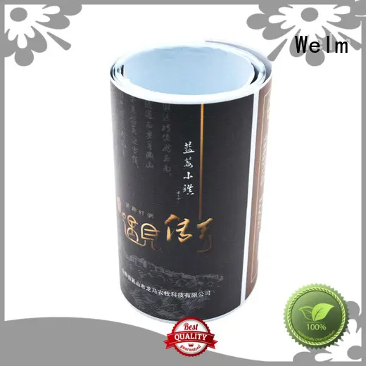 Welm thermal custom sticker labels glossy laminated label for storage 1