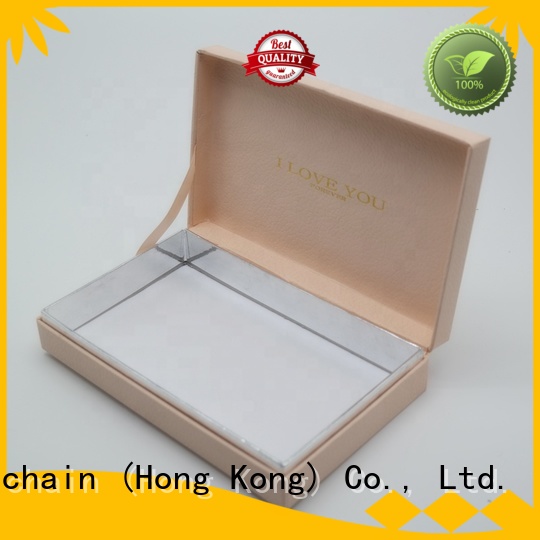 Welm jewelry gift boxes bulk with hot satmp logo for ear ring 1