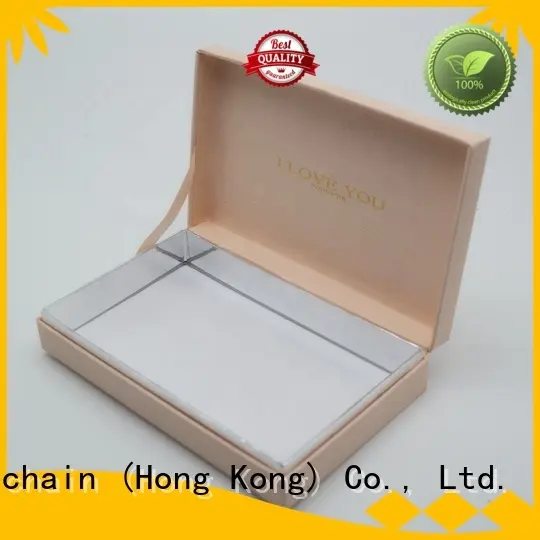 Welm jewelry gift boxes bulk with hot satmp logo for ear ring 1