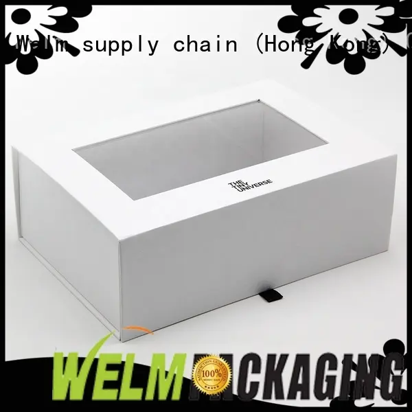 Welm cardboard magnetic closure gift box gold online 1
