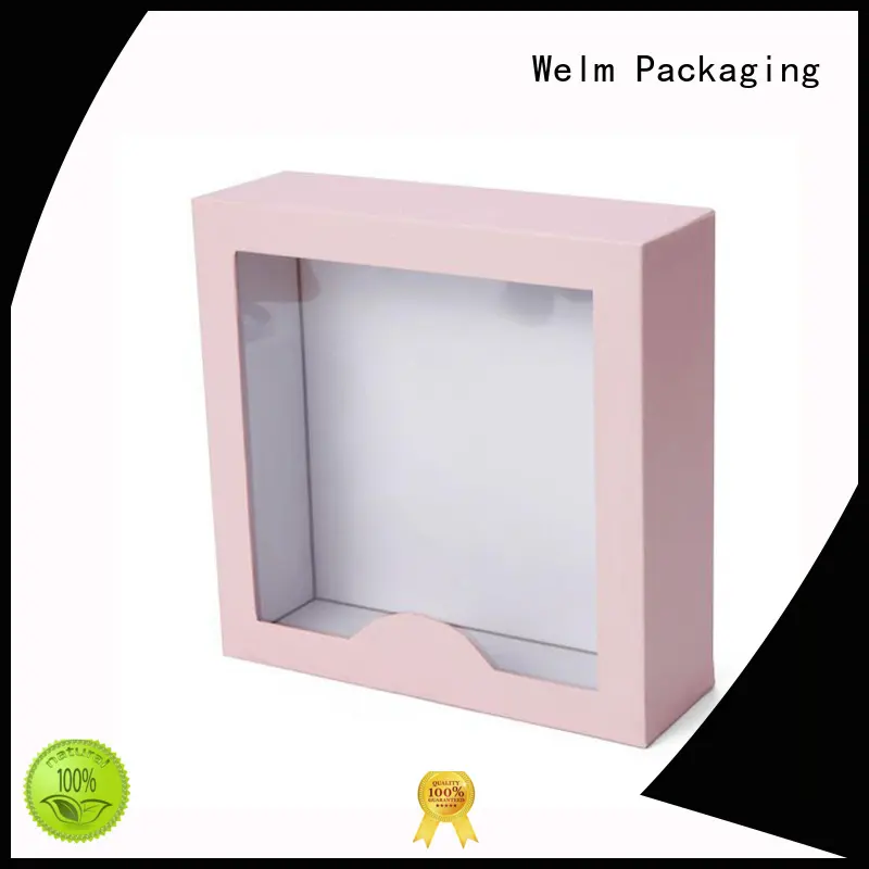 window custom packaging brown for toy 1