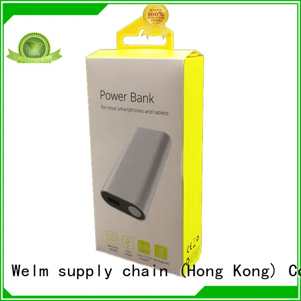 Welm screen electronics packaging design manufacturer for power bank 1