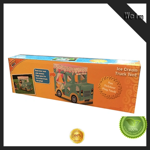 Welm corrugated paper cardboard toy box manufacturer for display 1
