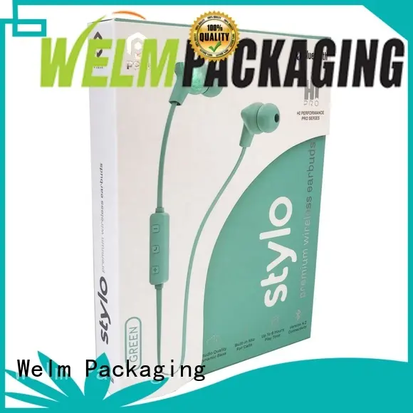 rectangular online packaging supplies highend with pvc window for men 1