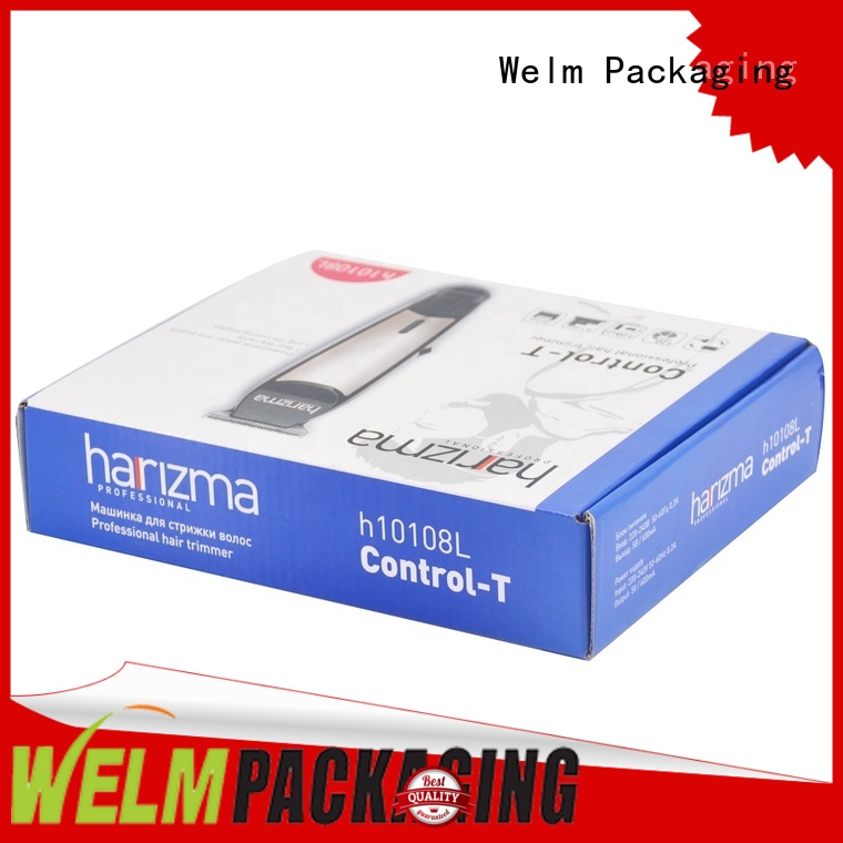 Welm glossy nice packaging boxes manufacturer for men 1