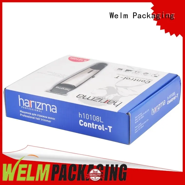 Welm glossy nice packaging boxes manufacturer for men 1