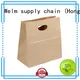 Welm printed printed brown paper bags food for sale 1