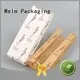 Welm gold bulk shopping bags paper with die cut handle for gift shopping 1