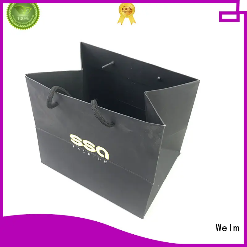 Welm craft buy paper bags with handles supply for shopping 1