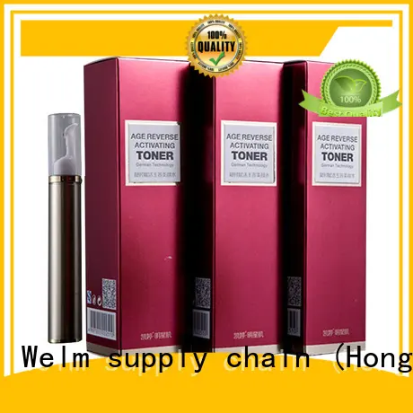 Welm cardboard glass cosmetic packaging company for lip stick 1