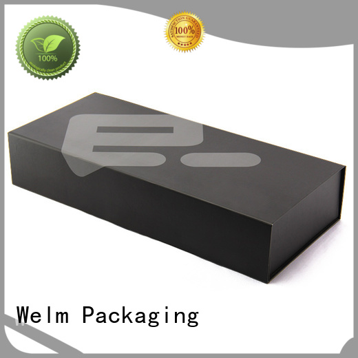 Welm paper pink and white gift box logo for gift 1
