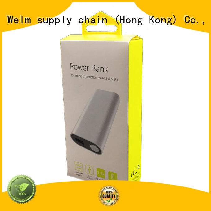 Welm white making packaging boxes factory for power bank 1