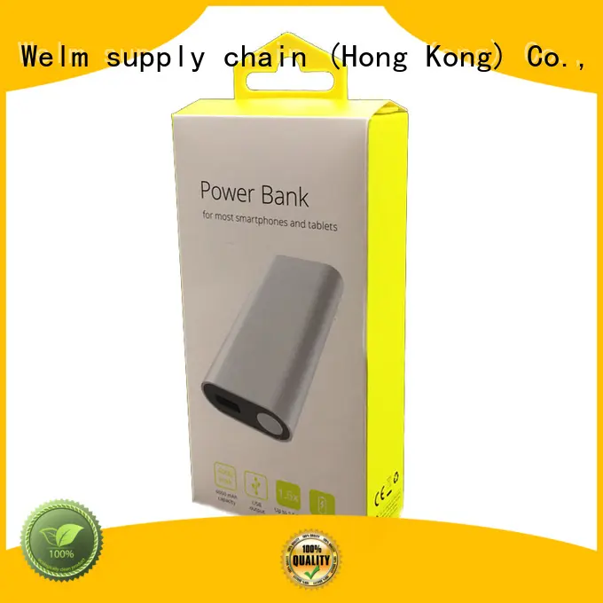 Welm white making packaging boxes factory for power bank 1