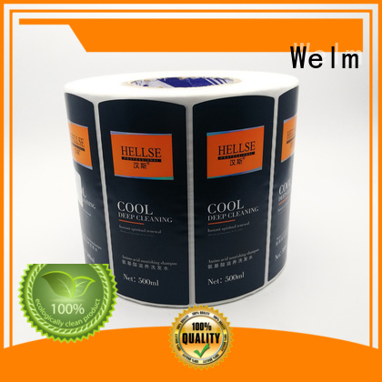 Welm deca oval labels manufacturer for storage 1