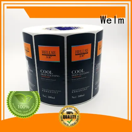 Welm deca oval labels manufacturer for storage 1