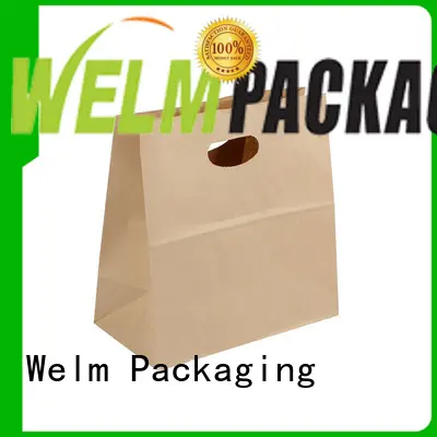 Welm handle where to purchase paper bags with gold logo print for sale 1