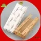 customized discount paper bags with handles cut with gold logo print for sale 1